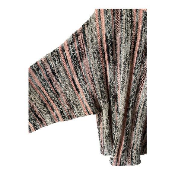 Target Knox Rose Vertical Stripe Knit Turtleneck Sweater Size XXL Boho - Picture 4 of 10